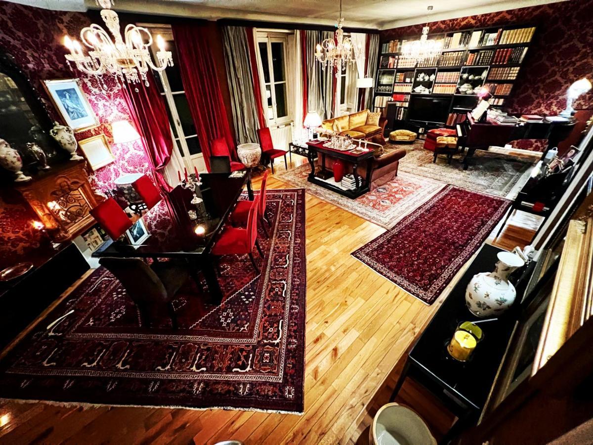 Luxury Room In Central Art Nouveau Building Next To Metro Station Milán Exteriér fotografie