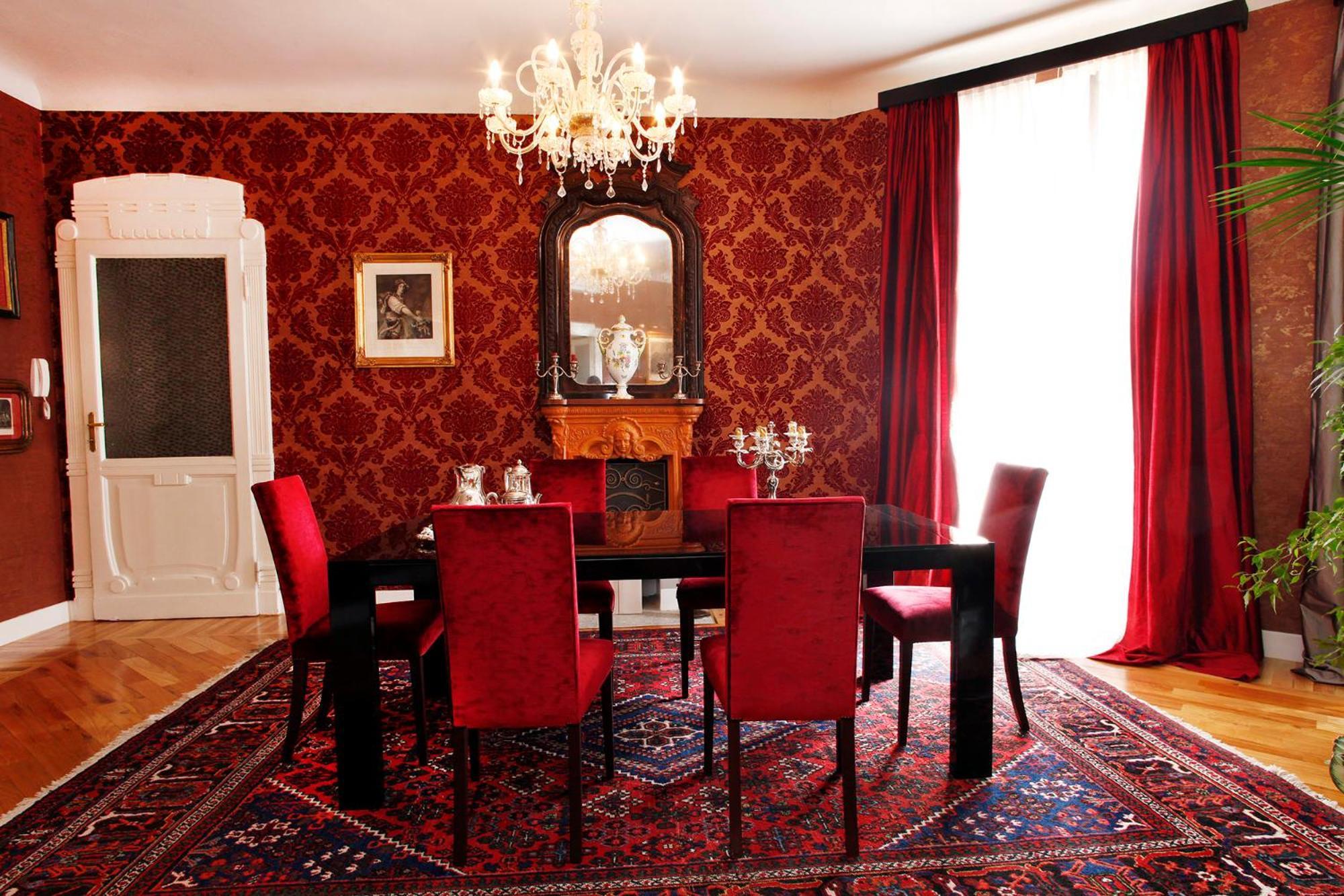 Luxury Room In Central Art Nouveau Building Next To Metro Station Milán Exteriér fotografie